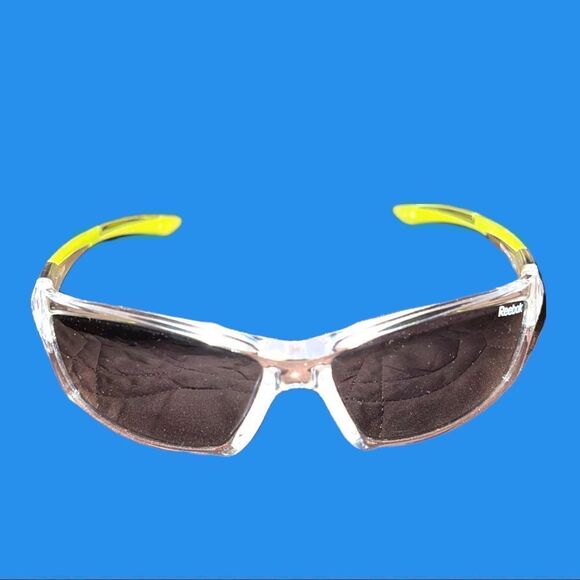 Reebok sunglasses! Cute with clear and yellow frames! - Picture 7 of 10